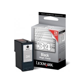 LEXMARK 18C0034BL INK BK CTG BLISTER AM