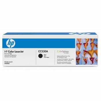 Cartus Toner HP Nr. 304A Black 3500 Pagini for Color LaserJet CM2320FXIMFP, CM2320NFMFP, CP2025, CP2025DN, CP2025N CC530A