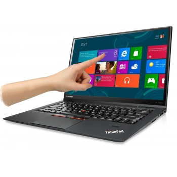 Laptop Lenovo ThinkPad X1 Carbon 3 Ultrabook Intel Core i5 Broadwell 5300U up to 2.9GHz 8GB DDR3L SSD 256GB Intel HD Graphics 5500 14" WQHD IPS Touch Modem 4G Windows 8.1 Pro Black 20BT005RRI