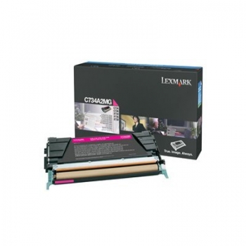 Cartus Toner Lexmark C734A2MG Magenta 6000 pagini for C734DN, C734DTN, C734DW, C734N, X734DE, C736DN, C736DTN, C736N, X736DE, X738DE, X738DTE