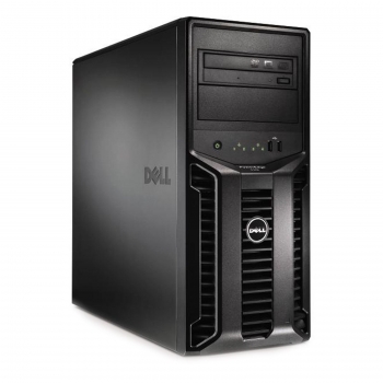 Server Dell PowerEdge T110 II - Tower - Intel Xeon E3-1220v2 4C/4T 3.1GHz, 8GB (1x8GB) DDR3-1600 UDIMM, DVD+/-RW SATA, noHDD (support max. 4 x SAS/SATA 3.5