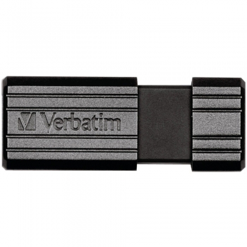 Memorie USB Verbatim Store n Go PinStripe 64GB USB 2.0 Black 49065