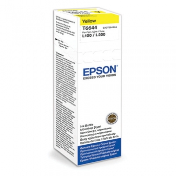 Cartus Cerneala Epson T6644 Yellow 70ml for Stylus L100, Stylus L200 C13T66444A