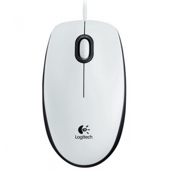 Mouse Logitech B100 Optic 3 butoane 800dpi USB white 910-003360