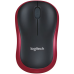 Mouse Wireless Logitech M185 Optic 3 Butoane 1000 DPI USB Red 910-002240