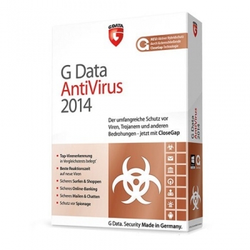 G Data Antivirus 2014 ESD Electronic 3 Calculatoare 1 An