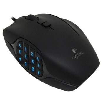 Mouse Logitech G600 Gaming Senzor Laser 20 Butoane 8200dpi USB Black 910-002865