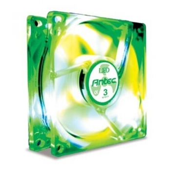 Cooler carcasa Antec TriCool 120mm Green LED 2000rpm cu regulator de turatie