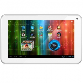 Tableta Prestigio MultiPad 7.0 Ultra + 3670B ARM Cortex A8 1.0GHz 7.0" 800x480 512MB RAM memorie interna 4GB Android 4.1 White PMP3670B_WH