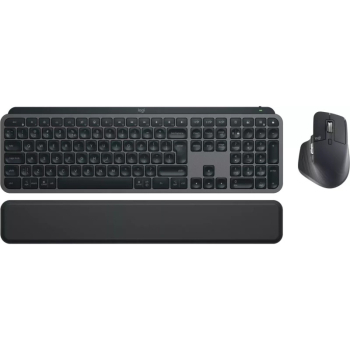 Kit Logitech MX Keys S Combo, MX Keys S + MX Master 3S, 2.4GHz&Bluetooh, Silent, USB-C, Graphite 920-011614