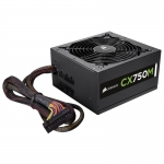 Sursa Modulara Corsair CX750M Builder 750W 4x 6+2 PCI-E 8x SATA 6x Molex 2x Floppy PFC Activ OVP, OPP, UVP, SCP Certificare 80+ Bronze CP-9020061