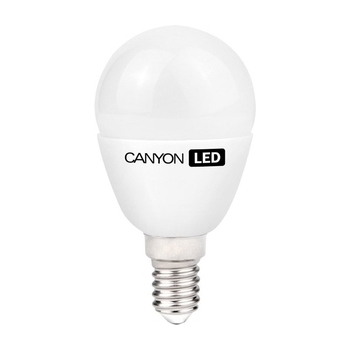 CANYON PE14FR3.3W230VW LED lamp, P45 shape, milky, E14, 3.3W, 220-240V, 150Â°, 250 lm, 2700K, Ra>80, 50000 h