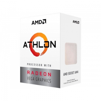 Procesor AMD Athlon 200GE Socket Dual Core 4 thread-uri 3.2GHz Cache 5MB Socket AM4 Video Radeon Vega 3 Box YD200GC6FBBOX