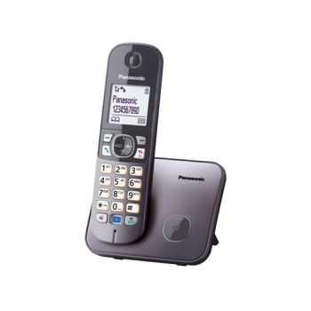 TG6811FXM, telefon DECT, Design inteligent, culori in 2 tonuri, Ecran LCD de 1,8 inch cu lumina de fundal alba, functie de reducere a zgomotului de fundal, posibilitate de partajare a agendei, posibilitate de blocare a apelurilor nedorite, sistem de back-