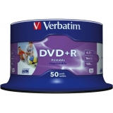 DVD+R Verbatim 16X 4,7GB Printabile 50 bucati 43512 DVD+R Verbatim 16X 4,7GB Printabile 50 bucati 43512
