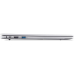 Laptop Acer Aspire Lite 15 AL15-32P-C49X 15.6", Full HD, IPS, Intel Celeron N4500 pana la 2.8GHz, 8GB DDR4, 256GB SSD, Intel UHD Graphics, NO OS, Silver NX.DHFEX.001