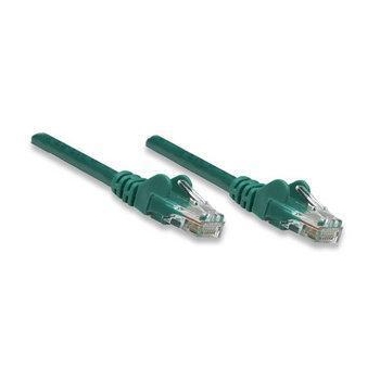 Network Cable, Cat5e, UTP RJ-45 Male / RJ-45 Male, 3 ft. (1.0 m), Green