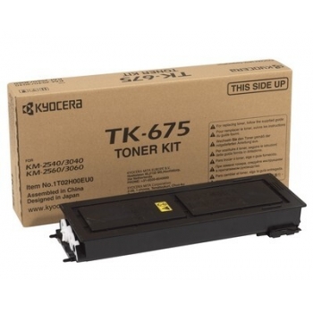 Cartus Toner Kyocera TK-675 Black 20000 Pagini for KM-2540, KM-2560, KM-3040, KM-3060