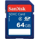 Stick USB SANDISK 64GB SDXC CLASS 4/MEMORY CARD SDSDB-064G-B35