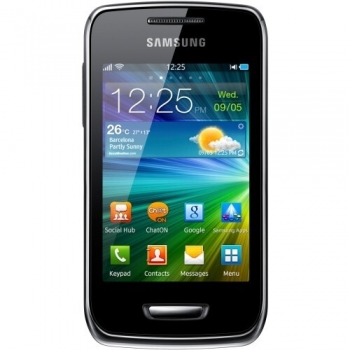 Telefon Mobil Samsung Wave Y S5380 Silver 3G 3.2" 320 x 480 TFT 832 MHz memorie interna 150MB Bada v2.0 SAMS5380SLV