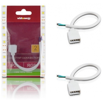 Whitenergy conector pt benzi LED (2 buc) 09809