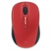 Mouse Wireless Microsoft Mobile 3500 BlueTrack 3 Butoane USB Flame Red GMF-00205