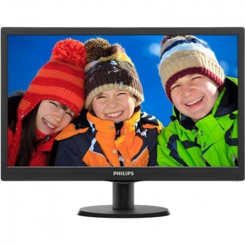 Monitor LED Philips 18.5" V-Line 193V5LSB2 1366x768 VGA 193V5LSB2/10 