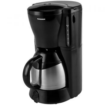 Cafetiera Heinner HCM-900X, putere 900W, capacitate rezervor 0.9L, sistem anti-picurare, functie oprire automata, filtru lavabil detasabil, indicator nivel apa, cana termos
