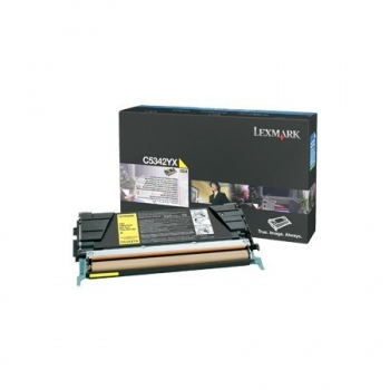 Cartus Toner Lexmark C5342YX Yellow Extra High Yield 7000 pagini for C534DN, C534DTN, C534N