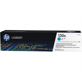 Cartus Toner HP 130A Cyan 1000 pagini for LaserJet Pro MFP M176n, M177fw CF351A