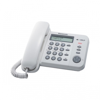 Telefon analogic Panasonic KX-TS560FXW alb