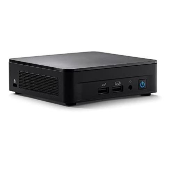 Mini PC Asus NUC 12 Pro RNUC12WSKI700002I cu procesor Intel Core i7-1260P pana la 4.7 GHz, fara RAM, fara stocare, Intel Iris Xe Graphics eligible, No OS, EU cord, Black