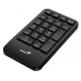 Tastatura numerica Genius, NumPad 1000, wireless, 21 taste, black 31320003400