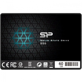 SSD Silicon PowerSlim S55 60GB SATA3 2.5" 7mm SP060GBSS3S55S25