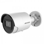 Camera supraveghere de exterior IP Hikvision AcuSense DarkFighter DS-2CD2086G2-IU(4MM)(C), 8MP, IR 40 m, 4 mm, slot card, microfon, PoE