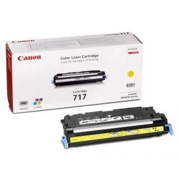 Cartus Toner Canon CRG-717Y Yellow 4000 Pagini for MF 8450 CR2575B002AA