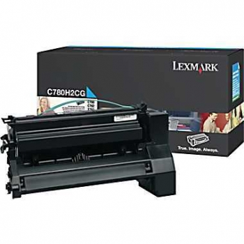 Cartus Toner Lexmark C780H2CG Cyan High Yield 10000 pagini for C780DN, C780DTN, C780N, C782DN, C782DTN, C782N, X782E