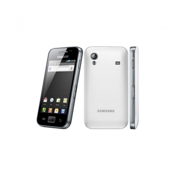 Telefon Mobil Samsung Galaxy Ace S5830 Ceramic White 3.5" 320 x 480 S5830 ARM 11 832Mhz Camera Foto 5MPx Android v2.3 SAMS5830CW