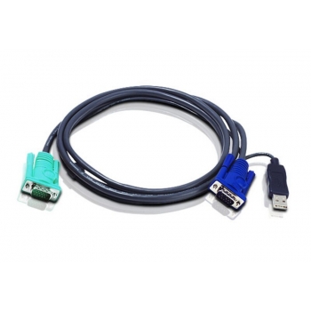 Cablu KVM Aten 2L-5202U USB 1.8m