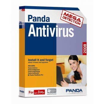 Panda Antivirus 2008 3 PCs 1 an Retail B12L08MB