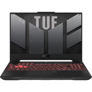 Laptop ASUS TUF Gaming A15 FA507NUR cu procesor AMD Ryzen 7 7435HS pana la 4.5GHz, 15.6'', Ful HD, IPS, 144Hz, 16GB RAM DDR5, 512GB SSD, NVIDIA GeForce RTX 4050 6GB GDDR6, No OS, Mecha Gray FA507NUR-LP