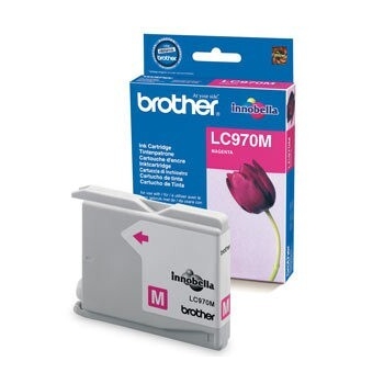 Cartus Cerneala Brother LC970M Magenta capacitate 300 Pagini for Brother DCP-135C, DCP-150C, DCP-153C, DCP-157C, DCP-235C, DCP-260C, MFC 260C