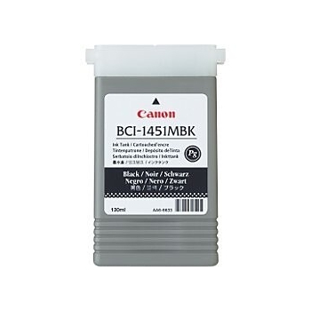 Pigment Ink Tank Canon BCI-1451 Matte Black ,For W6400P, 130ml CF0175B001AA