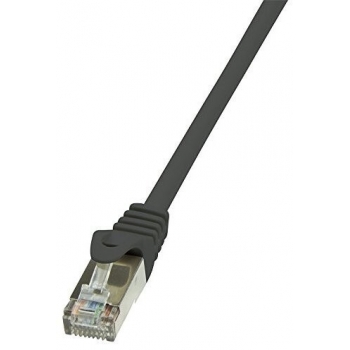 LOGILINK - Patchcord Cat.5e F/UTP 0,5m black [C5208702]
