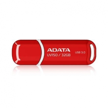 Memorie USB ADATA DashDrive Value UV150 32GB USB 3.0 Red AUV150-32G-RRD