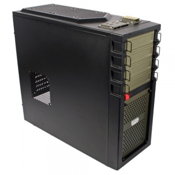Carcasa Middletower Antec GX700 2x 140mm FAN 1x 120mm FAN USB 3.0 USB 2.0 Audio Black