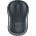 Mouse Wireless Logitech M185 Nano Optic 3 Butoane 1000 dpi USB Swift Grey 910-002238