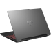 Laptop ASUS Gaming 16'' TUF A16 FA607NUG, FHD+ 144Hz, Procesor AMD Ryzen 7 7445HS (16M Cache, up to 4.7 GHz), 16GB DDR5, 512GB SSD, GeForce RTX 4050 6GB, No OS, Mecha Gray FA607NUG-RL148