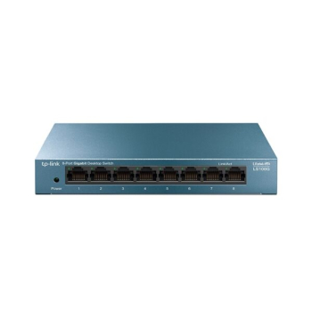 Switch TP-Link Desktop cu 8 porturi 10/100/1000Mbps, LS108G