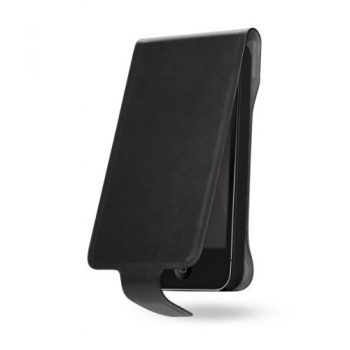Husa Cygnett Lavish Leather pentru iPhone 5 Black CY0863CPLAV